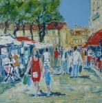 Náměstí malířů (Place du Tertre Paříž)